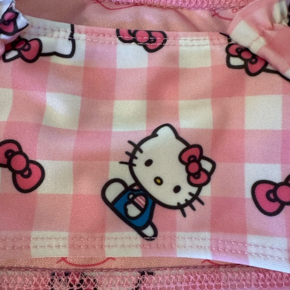 Hello Kitty - Pink 2 Piece Baby Swim Suite, Size 18M - Picture 3 of 3
